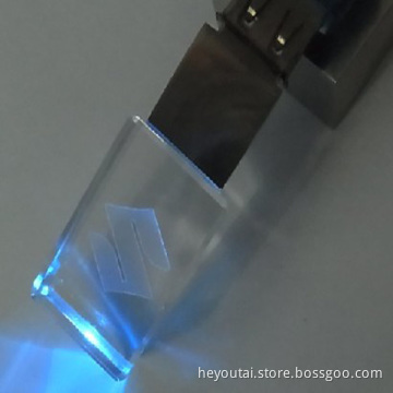 General U-Disk USB Pen Drive with LED Light Souvenir Gift